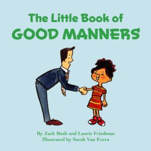 The Little Book of Manners Cover Art Man shaking a girls hand