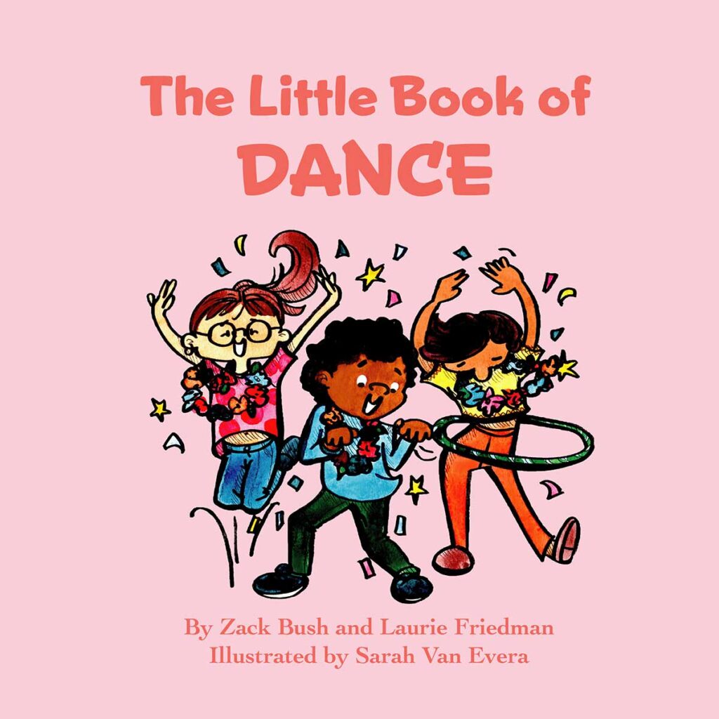 Three children dancing on the cover of The Little Book of Dance